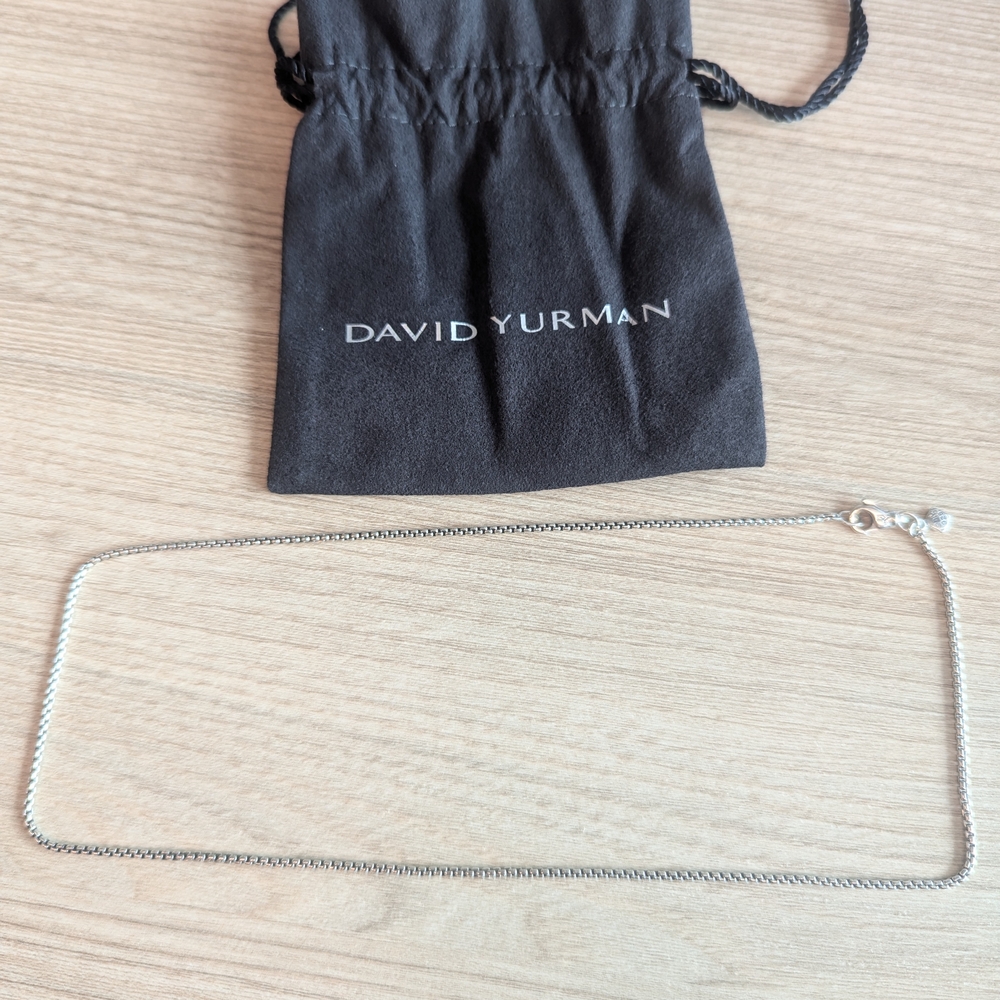 David Yurman Silver Necklace